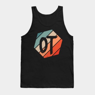 OT Occupational Therapy Therapist Month Gift design Tank Top